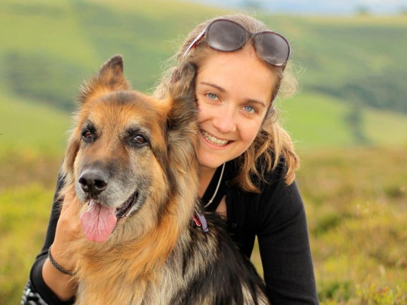 The German Shepherd has a fearsome reputation for being a police, army and guard dog. The reason they are so good at these jobs is that they love their owners and handlers so much - and are desperate to please and protect them. They will be at your side even if their own safety is threatened.