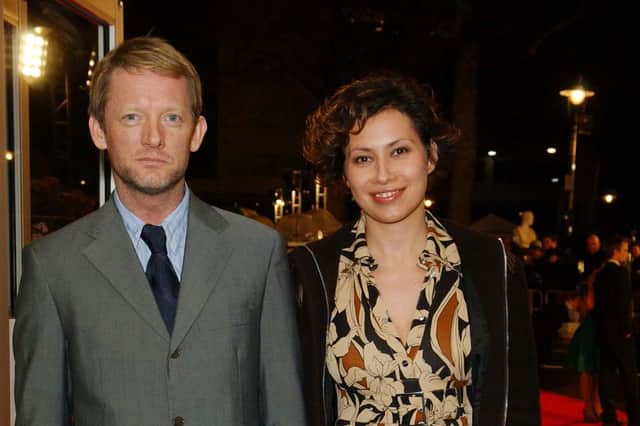 Douglas Henshall with his wife, playwright and screenwriter, Tena Štivičić at the world premiere of Becoming Jane in London, 2007.
