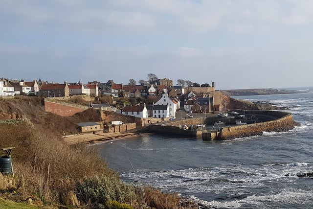 Crail achieved an overall rating of 77%, with five stars for both scenery and peace and quiet
