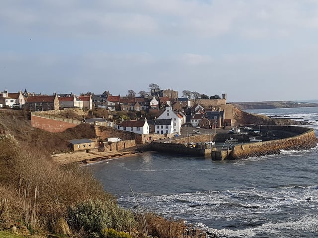 Crail achieved an overall rating of 77%, with five stars for both scenery and peace and quiet