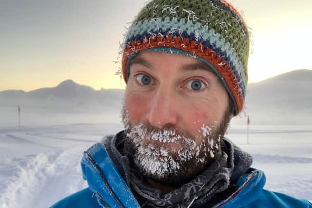 Matthew works as Winter Station Leader at the British Antarctic Survey’s remote Rothera Research Station, where temperatures can plunge as low as -34C.