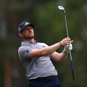 Connor Syme in action during the final round of the BMW PGA Championship at Wentworth Club. PIcture: Richard Heathcote/Getty Images.