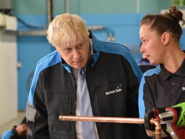 Boris Johnson's plans for a bridge between Scotland and Northern Ireland will remain under review