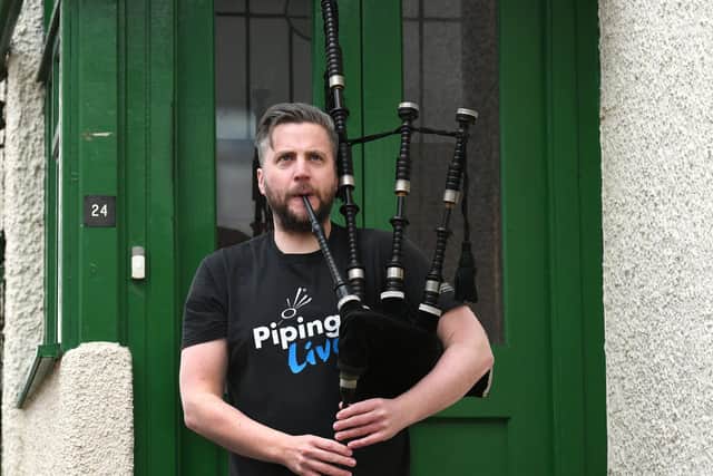 Finlay MacDonald is director of piping at the National Piping Centre in Glasgow and artistic director of the city's Piping Live festival.
Picture: John Devlin