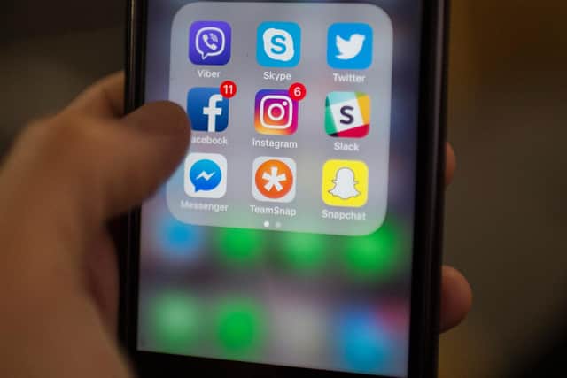 Social media offers a unique space for companies. (Photo: ERIC BARADAT/AFP via Getty Images)