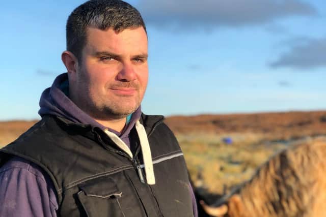 Donald Macsween who works on a community-run estate on the Isle of Lewis picture: supplied
