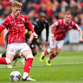 Bristol City's Tommy Conway would be a great signing for Celtic, according to Steve Evans. (Photo by Dan Istitene/Getty Images)