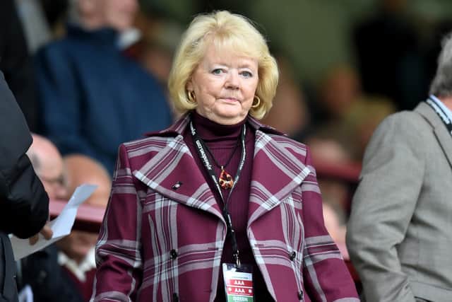 Hearts owner Ann Budge has written to players.