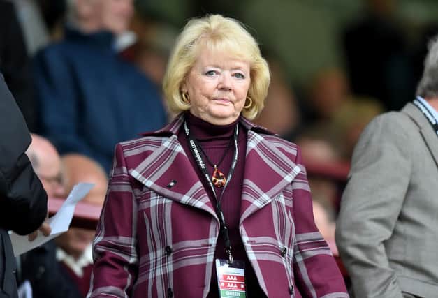 Hearts owner Ann Budge has written to players.