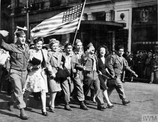 VJ Day celebrations in 1945 (Photo: IWM)