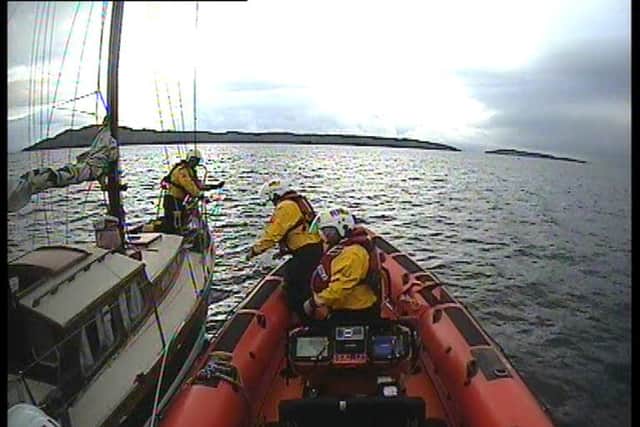 RNLI volunteers revealed it is not uncommon for vessels to drift away without crew. Picture: RNLI