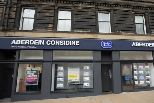 Law firm Aberdein Considine is a familiar sight across Scottish towns and cities. Picture: David Johnstone