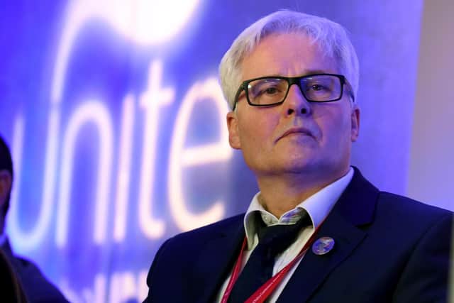 Pat Rafferty, Unite's Scottish secretary, said "heads should roll" over the "jaw dropping" payments. Picture: Lisa Ferguson