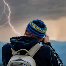 A 'yellow warning' has been issued as Scots can observe lightning strikes in real-time over the week.