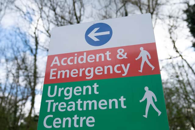 The proportion of people waiting too long at Scotland’s A&E departments has matched the highest level on record, new figures show.