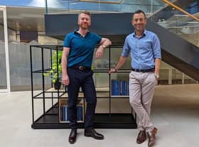 Matthew Williams, founder and chief executive, and Roberto Ricci, co-founder and chief commercial officer, both of Ionate.