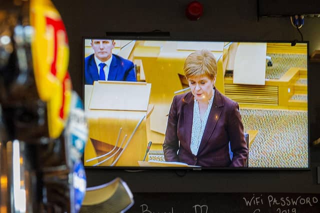 Does Nicola Sturgeon's Covid-beset government have an appetite for drawing up a new version of the 2013 Scotland's Future document? (Picture: Lisa Ferguson)