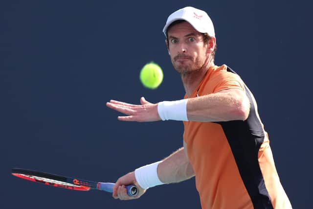 Andy Murray picked up his injury while competing at the Miami Open.