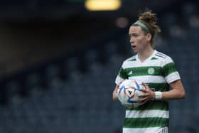 Claire O'Riordan was on target for Celtic in the win over Glasgow City.