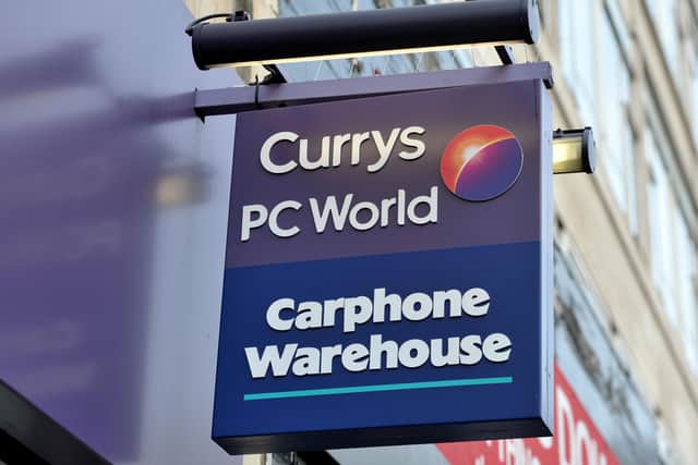 The electricals retailer has seen the Currys PC World, Carphone Warehouse, Team Knowhow and Dixons Carphone brands fall under the Currys name. Picture: Nick Ansell/PA