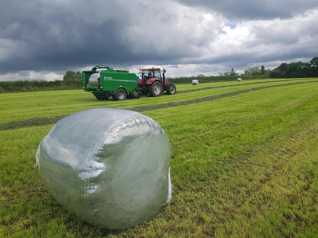 Silage wrap has escaped a plastic tax