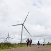 A Government poll conducted last year found almost eight out of 10 people (78 per cent) support onshore wind, but less than half (43 per cent) would be happy for turbines to be built in their local area.