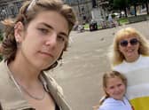 Luba Kolomenska, her eight-year-old daughter Sofia and 18-year-old son Oleksandr, are now in Glasgow.