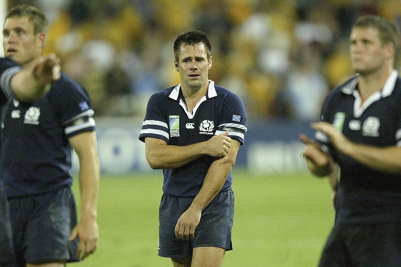 Kenny Logan is Scotland's all-time top scoring winger. Between 1992 and 2003 he scored 220	points in 70 matches.