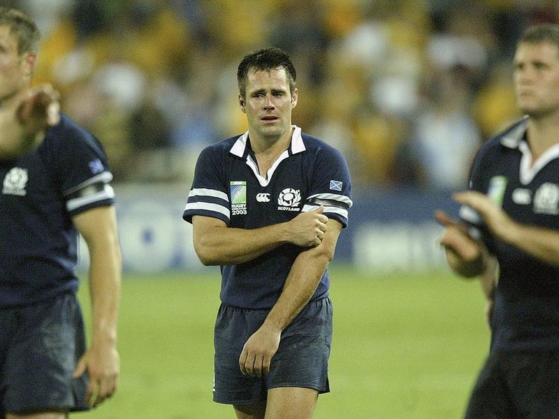Kenny Logan is Scotland's all-time top scoring winger. Between 1992 and 2003 he scored 220 points in 70 matches.