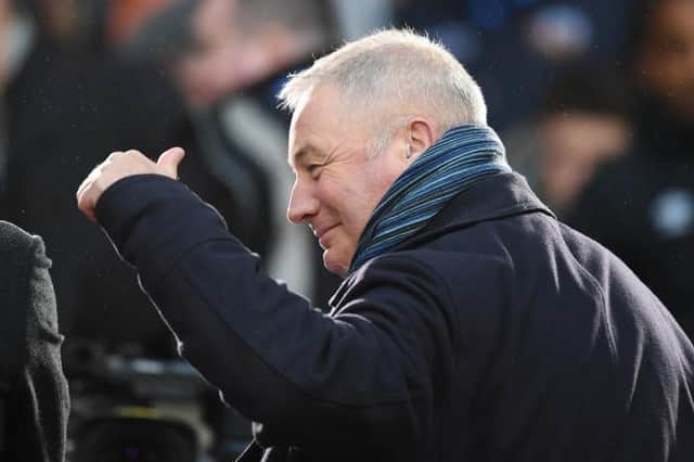 Former Rangers players Ally McCoist (pictured) and Alan Hutton are looking forward to a glamour tie in the next round of the Europa League. (Photo by Craig Williamson / SNS Group)