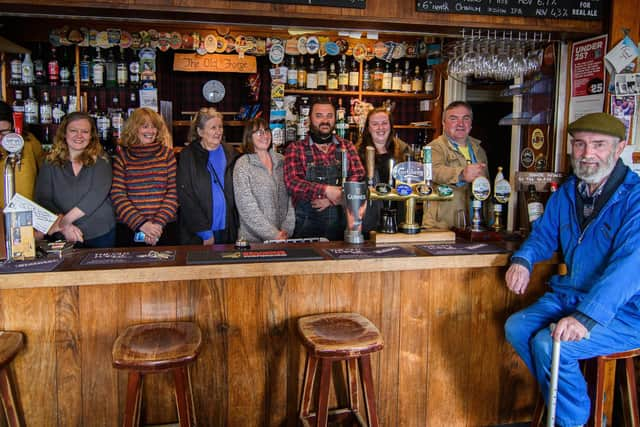 Members of the community buyout are getting ready to pour their first pints and drams.