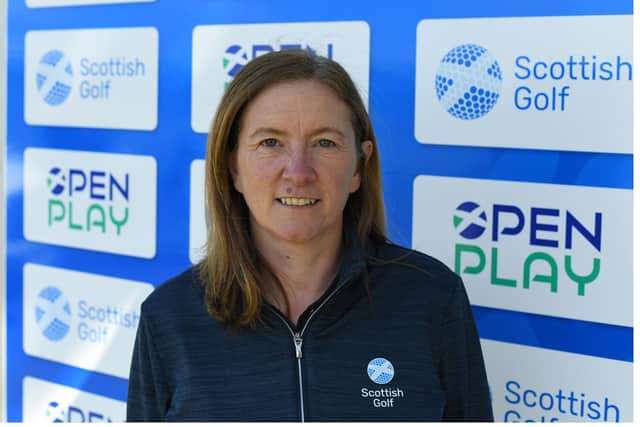 Scottish Golf chief operating officer Karin Sharp has welcomed a 'very positive' situation for affiliated clubs. Picture: Scottish Golf.