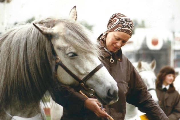 Sheila Brooks served as president of the Highland Pony Society in 2001-02