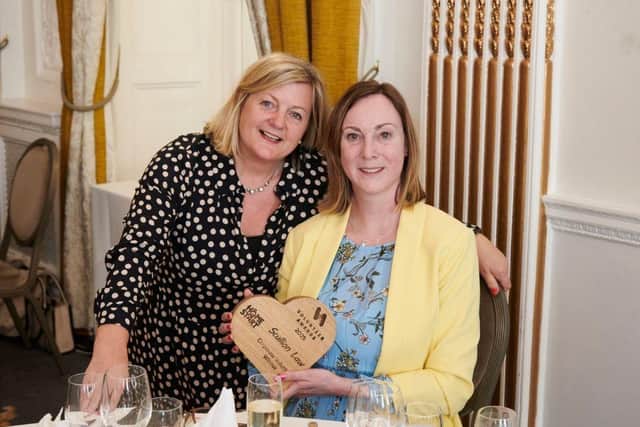L-R: Home Start (GNNL) Director Nikki O’Hara and Head of Family Law Judith Higson