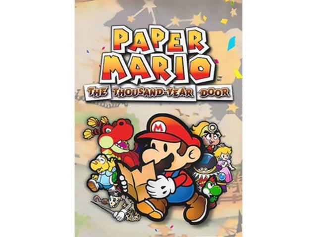 One of three Mario games that will fetch an average of £81, sequel Paper Mario: The Thousand Year Door was released on the Nintendo GameCube in 2004.