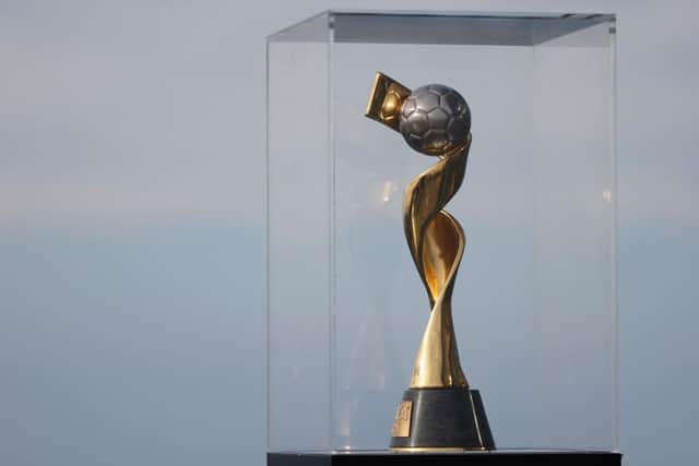 The FIFA Women's World Cup Trophy (Photo by Wagner Meier/Getty Images)