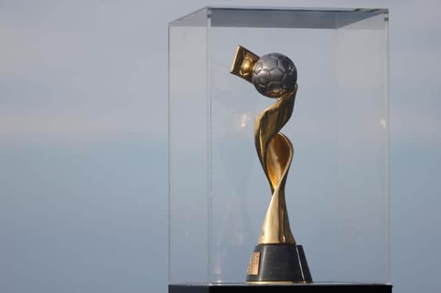 The FIFA Women's World Cup Trophy (Photo by Wagner Meier/Getty Images)