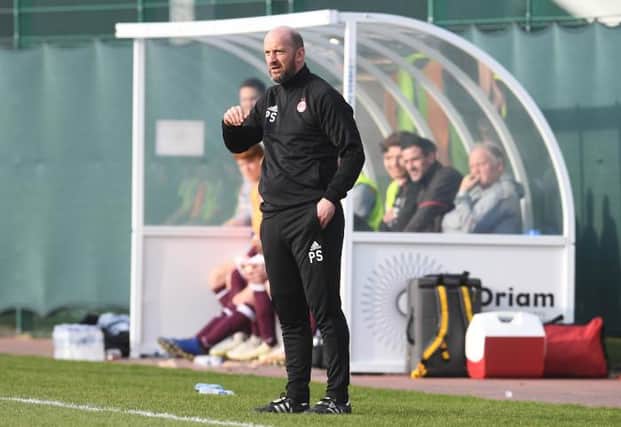 Aberdeen coach Paul Sheerin