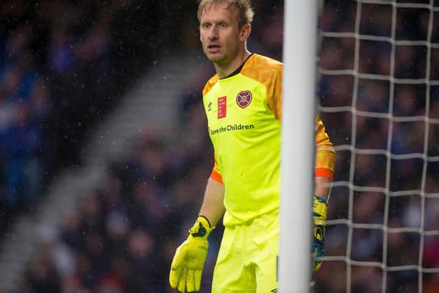 Zdenek Zlamal in action for Hearts. Picture: SNS