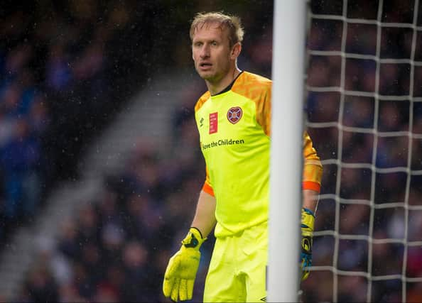 Zdenek Zlamal in action for Hearts. Picture: SNS