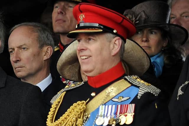 Prince Andrew has given up his Duke of York title. Photo: John Giles/PA Wire
