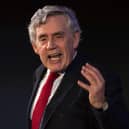 Former prime minister Gordon Brown who has said that states which banked 'staggering' profits from the high price of oil last year should pay a global windfall levy to help poorer nations in the fight against climate change. Picture: Jane Barlow/PA Wire