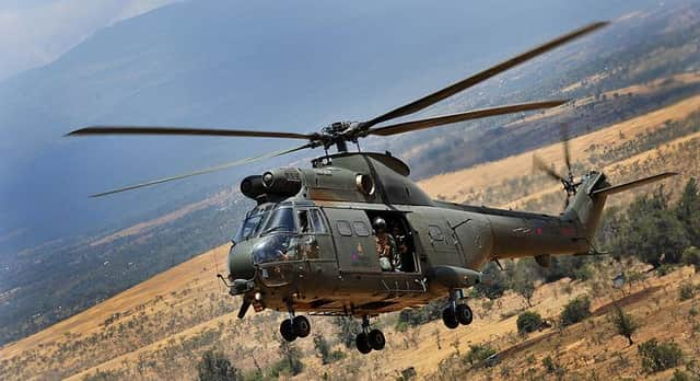 Three RAF Puma's are to be based at RAF Kinloss