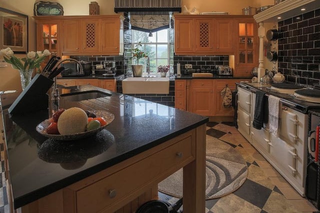 As well as a modern kitchen there is also a breakfast room, a larder, a butler's pantry, a wine store and a laundry/utility room