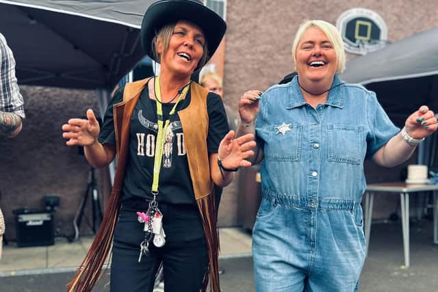 Staff and individuals supported at Ranaich House put on their dancing shoes for Ranaich's Rodeo.