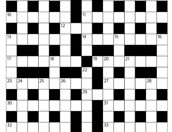 Thursday's crossword