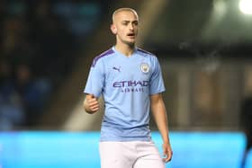 Scotland under-21 international midfielder Lewis Fiorini signed a new five-year contract at Manchester City in the summer of 2021. (Photo by Charlotte Tattersall/Getty Images)