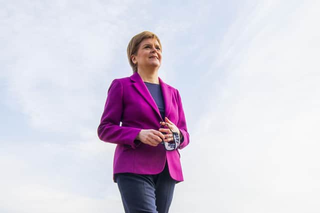 Nicola Sturgeon believes negotiated arrangements between an independent Scotland and England could keep trade flowing over the border.
