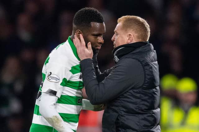 Neil Lennon has admitted tying down Odsonne Edouard to a new deal is uncertain during the current landscape. Picture: SNS