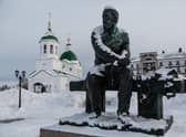 Ditching Russian art like the books of Fyodor Dostoevsky, whose statue in the city of Tobolsk is close to a prison where he was held, is a mistake (Picture: Alexander Aksakov/Getty Images)